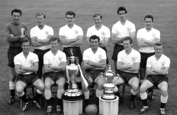 Jack can reel off the names of the 1961 Double winning team without any trouble. Tottenham won the league and FA Cup that year under the guidance of manager Bill Nicholson.