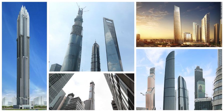Click through our round up of some of the tallest new buildings that will be completed in 2015.<br />