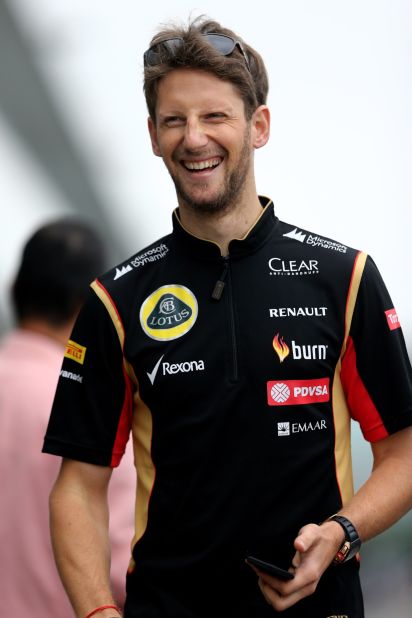 Romain Grosjean has plenty to smile about after Lotus confirmed, just ahead of the final race of 2014 in Abu Dhabi, it is retaining its driver line-up of the Frenchman and Pastor Maldonado for 2015.