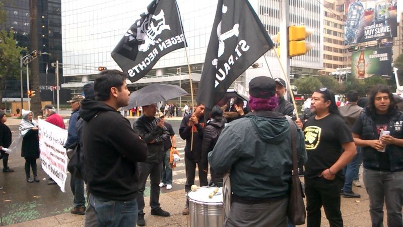 Manifestaciones por Ayotzinapa CNN