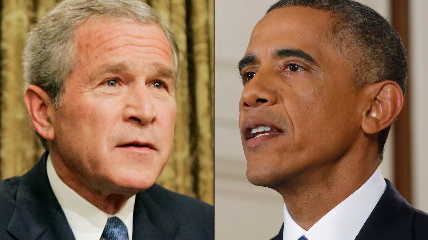Bush 2006 Obama 2014 split