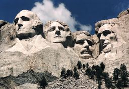 This June 1995 photo shows Mt. Rushmore, in Keystone, South Dakota. 