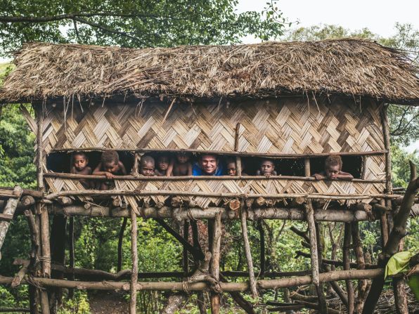 Bill Weir is cooped up in a Yakel Village treehouse with the children on the island of Tanna, Vanuatu. 