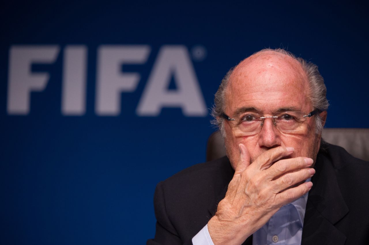 The Swiss has had to fend off allegations of corruption relating to the bidding process for the 2018 World Cup, awarded to Russia, and the 2022 installment, given to Qatar. U.S. lawyer Michael Garcia was enlisted to investigate but quit his role after objecting to the way his report had been summarized by Hans-Joachim Eckert -- the organization's independent ethics adjudicator.