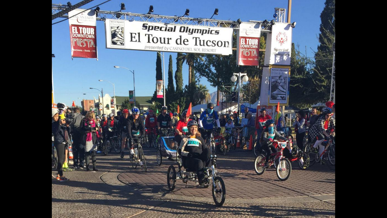 Giffords completed an <a href="http://www.cnn.com/2014/11/23/us/giffords-11-mile-bike-ride/index.html" target="_blank">11-mile cycling event</a> on November 22, marking another milestone in her recovery from a 2011 mass shooting, <a href="https://twitter.com/GabbyGiffords/status/536217312429617153/photo/1" target="_blank" target="_blank">tweeting</a> "Kicking off 11 miles in El Tour de Tucson. Beautiful day for a bike ride!"