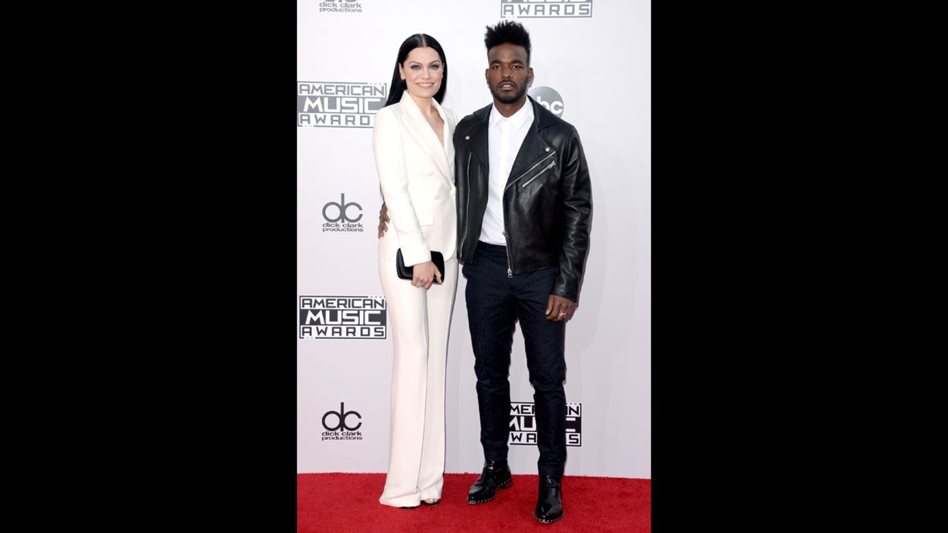 Jessie J, left, and Luke James