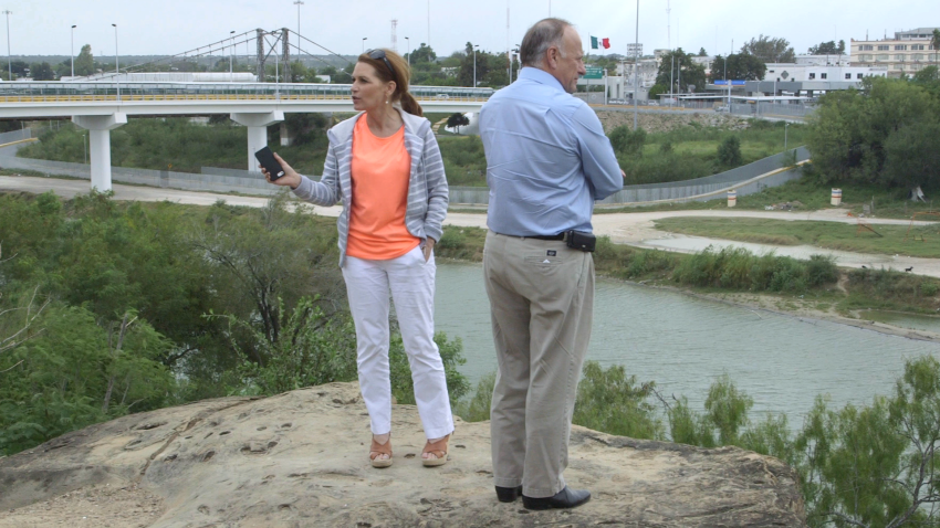 Reps. Michele Bachmann and Steve King visited the U.S.-Mexico border on November 21.