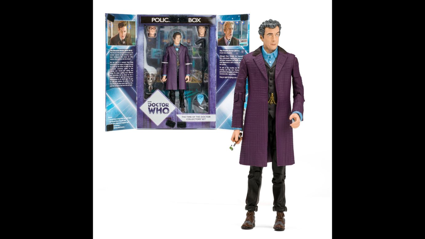 <strong>For the Time Lord:</strong> Who do you want to watch over your entertainment media? Perhaps the 12th Doctor can take care of things. He takes care of so much else. The Doctor Who Action Figure contains a Doctor who suspiciously resembles Peter Capaldi -- though, in a flash, he can change his head to look like Matt Smith. Sonic screwdriver included. ($59.99) For you DIY types, feel free to create <a href="http://theownerbuildernetwork.co/easy-diy-projects/diy-tardis-cat-fort/" target="_blank" target="_blank">a TARDIS cat fort</a> to accompany your action figure. Fluffy will love you for it. 