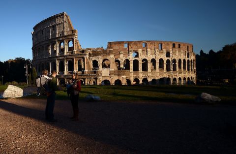 Authorities in Rome slapped a €20,000 fine on a Russian tourist caught carving his name into the Colosseum.