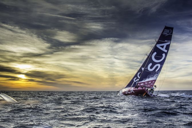 The 41-year-old has already set herself the role of mum on board as the oldest sailor on board Team SCA.
