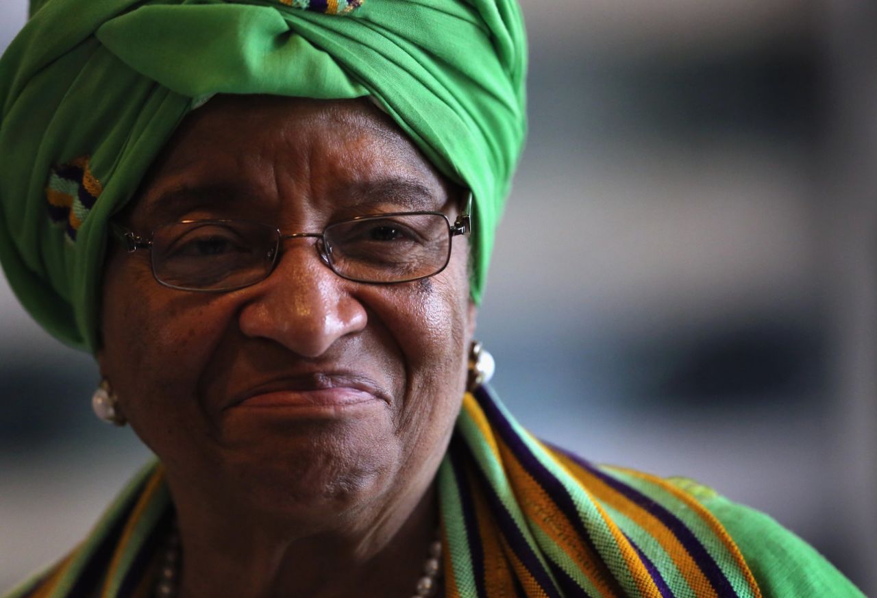 Ellen Johnson Sirleaf is 76 years old and has been President of Liberia since 2006. She is the first democratically elected female head of state in Africa.