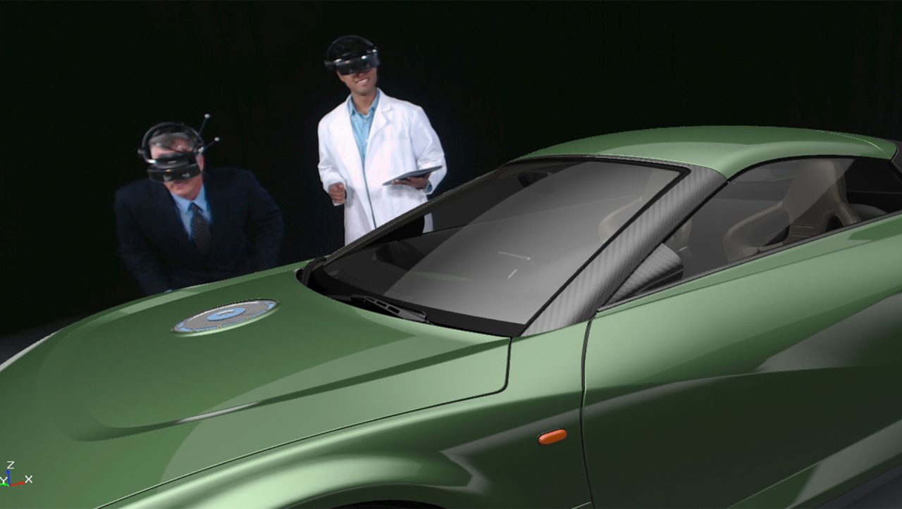 The shift from games to business is exemplified by Canon's MREAL - mixed reality - device, tailored to manufacturing needs and yours for $125,000.