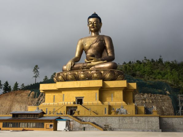 Due for completion next year, Thimphu, Bhutan's Buddha Dordenma will house 125,000 smaller Buddhas and a meditation hall.