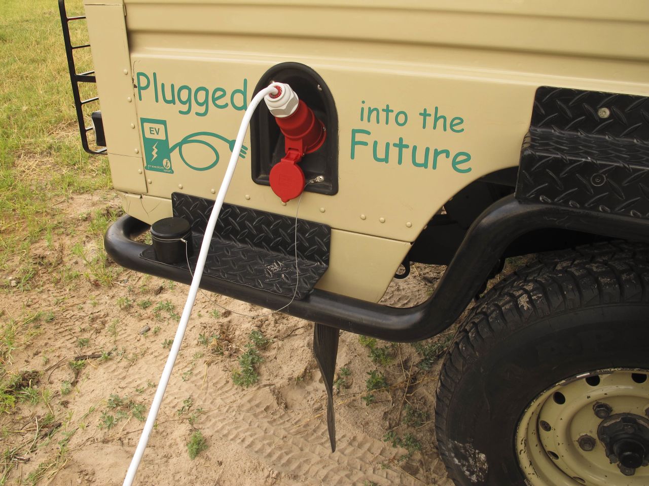 Plugged in: Juicing up an electric Land Rover