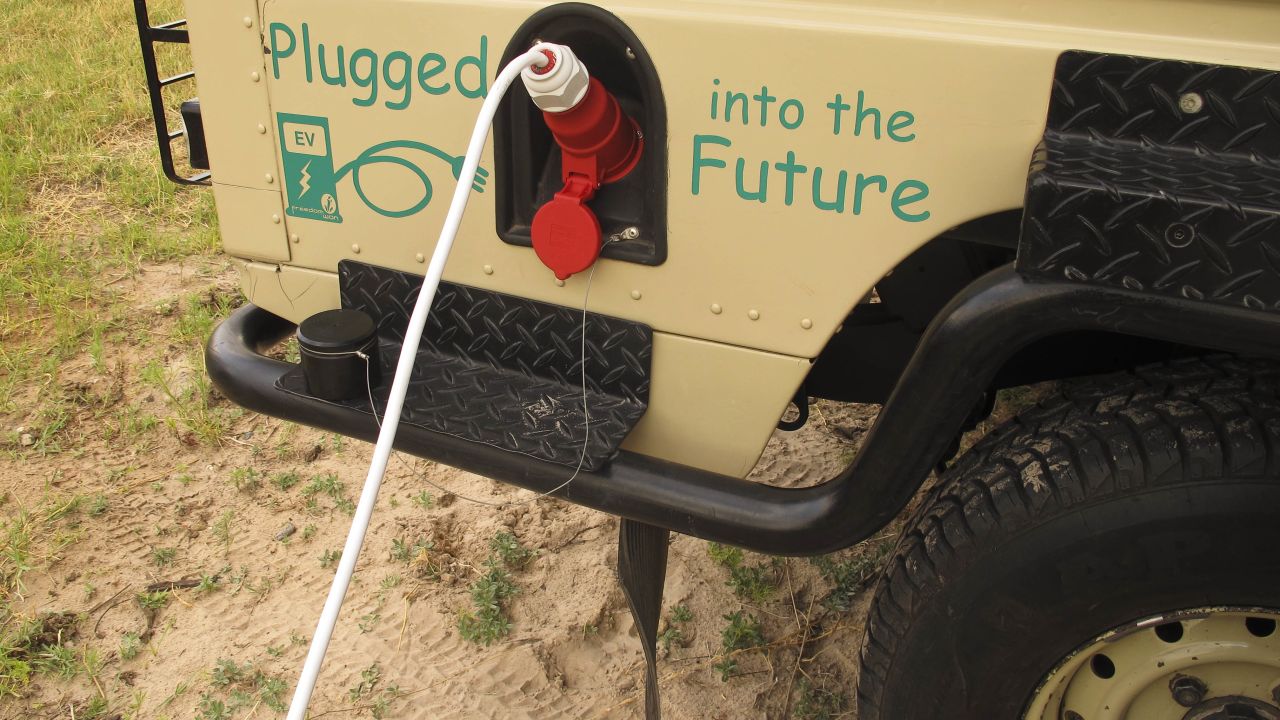 Plugged in: Juicing up an electric Land Rover