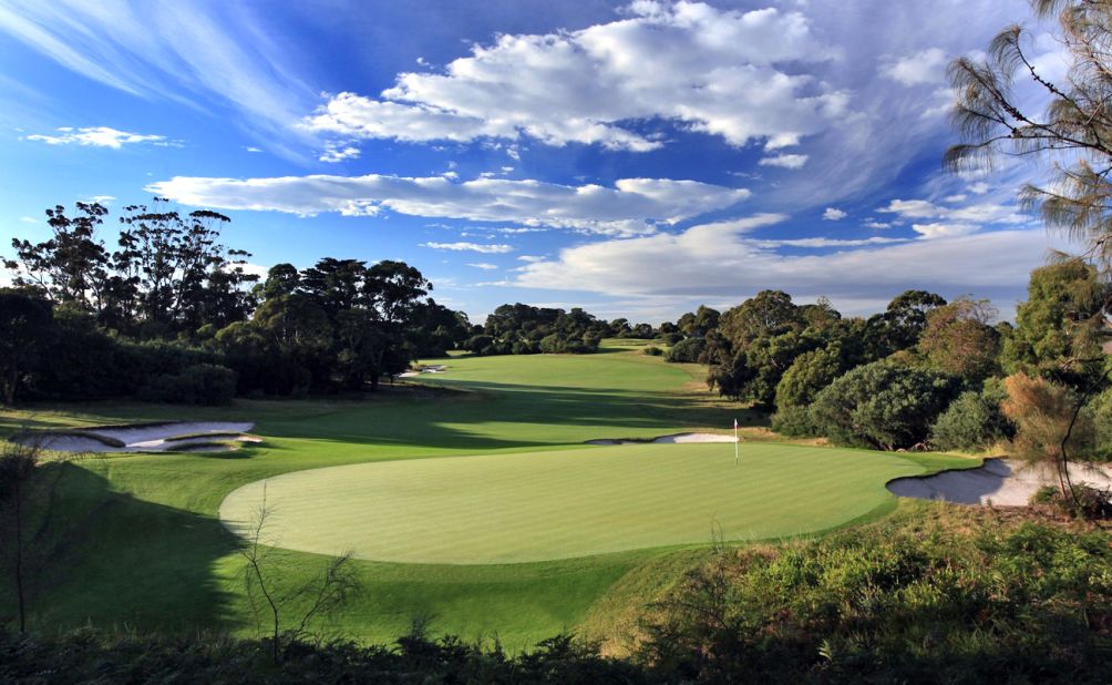 Not for beginners, the Royal Melbourne is the oldest golf club in Australia. Its notorious hazards include vast expanses of tea tree scrubs and cavernous bunkers.