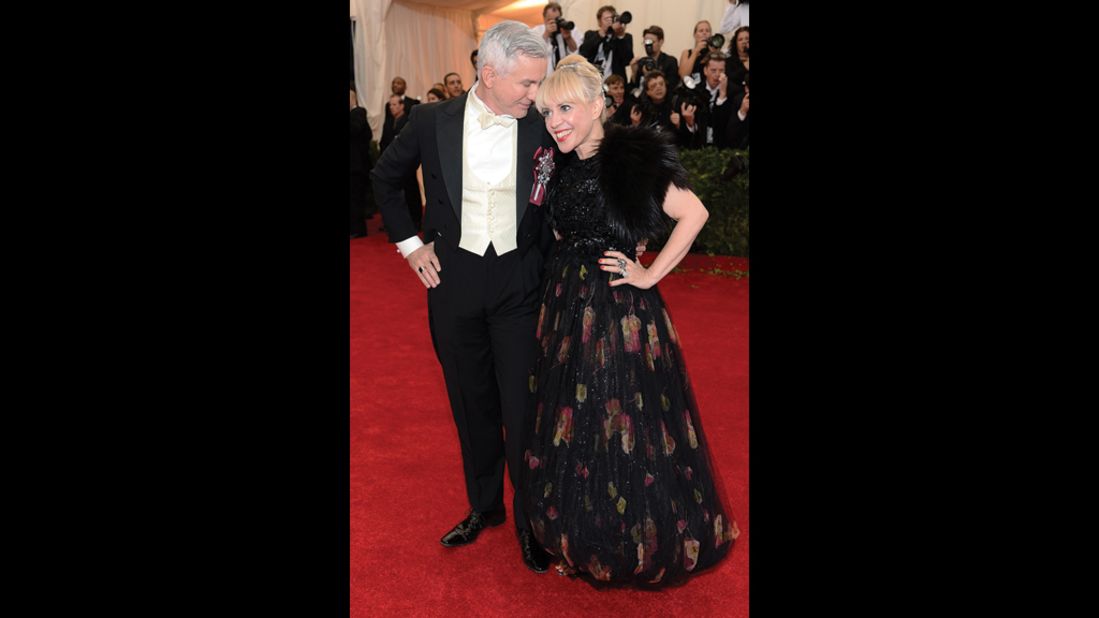 Director Baz Lurhrmann also benefited from Greenfield's sartorial expertise when he attended the Met Gala this year. They had worked together previously on costumes for <em>The Great Gatsby.</em>