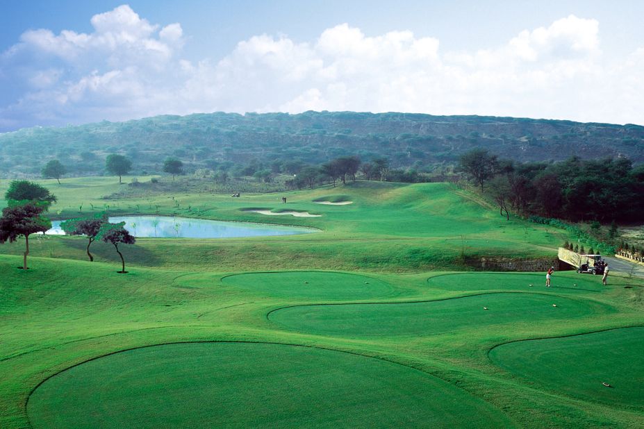 This spectacular 27-hole golf course is the first in south Asia designed by Jack Nicklaus. The course is made up of three smaller courses -- the Canyon, Ridge and Valley courses -- which can be played individually or together.