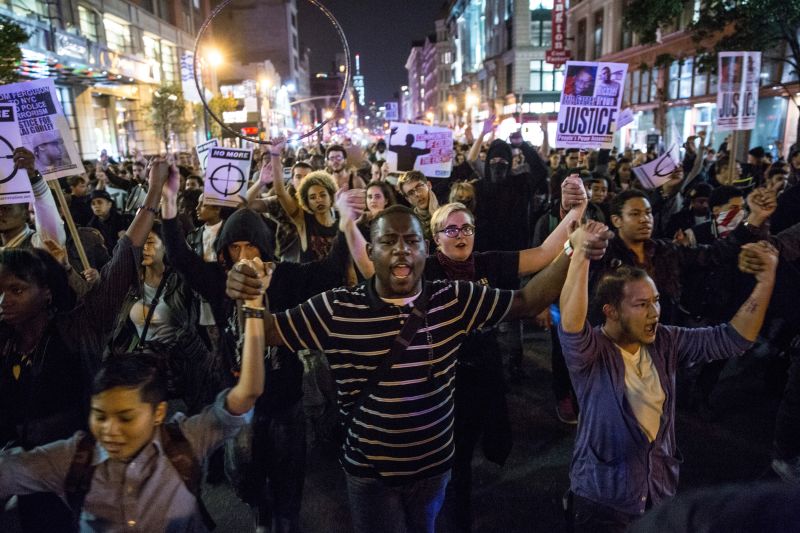Ferguson protests around U.S. fill streets CNN