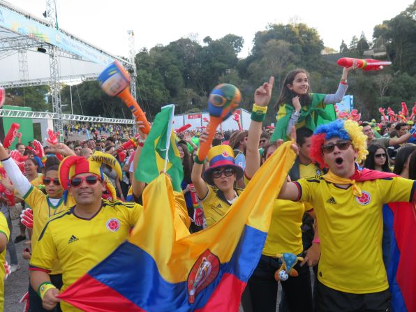 Burns tries to get soccer fans to volunteer not only where they live, but also at major soccer tournaments like the World Cup.