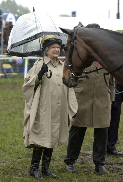 As well as having a number of races named after her, the Queen hosts the annual Royal Windsor Horse Show.