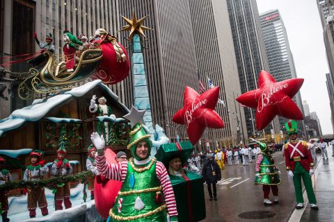 The Macy's Thanksgiving Day Parade is an annual tradition in New York and on television, Thursday at 9 a.m. ET.