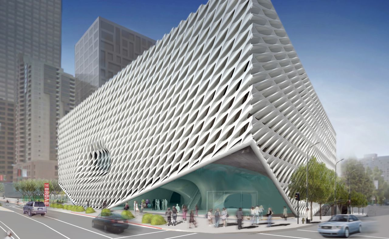 New hotels, shops and restaurants are reinvigorating downtown LA. In 2015, The Broad's honeycomb-like museum will open.