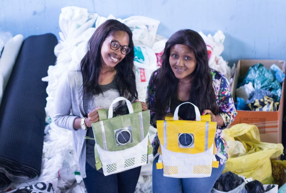 <a href="http://www.repurposeschoolbags.com/" target="_blank" target="_blank">Repurpose Schoolbags</a> is the first green initiative from Rethaka, a South Africa-based social startup founded by childhood friends-turned-business partners Thato Kgatlhanye and Rea Ngwane.