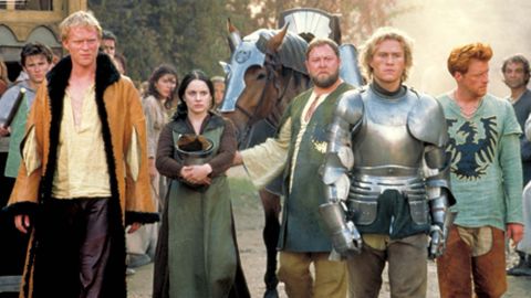 <strong>"A Knight's Tale"</strong> <strong>(2001):</strong> A squire pulls himself up to become a knight in this drama which takes its title (but not the story) from Chaucer's "The Knight's Tale." <strong>(Netflix)</strong>