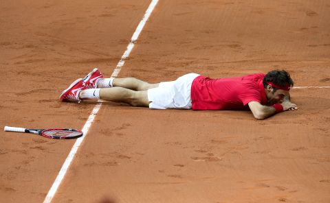 Federer suffered a recurrence of his back injury at the World Tour Finals in November but recovered in time to clinch Switzerland's maiden title in the Davis Cup against France the next week. 