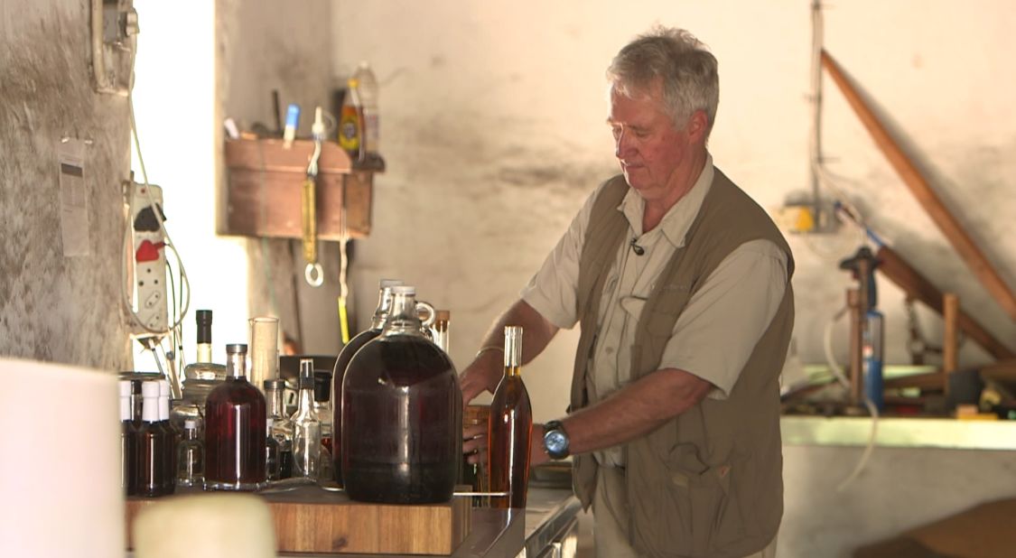 Independent spirits producer Roger Jorgensen makes gin, absinthe and vodka. He says the Western Cape is "like a growth paradise" when it comes to aromatic plants and herbs.