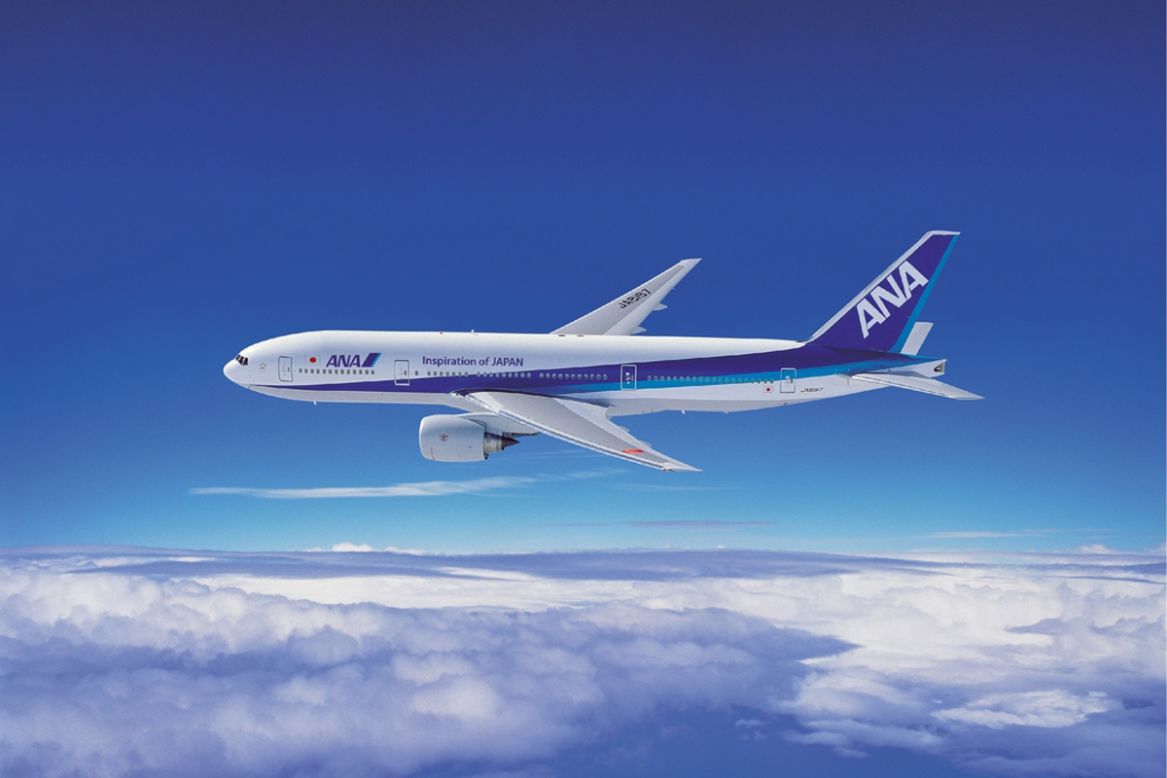 La aerolínea All Nippon Airways (ANA) de Japón ocupa el puesto número nueve en la lista de las mejores aerolíneas.<br />