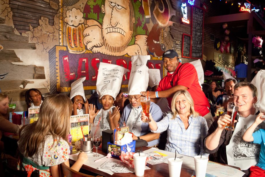 If you're feeling up for some heavy insults and sarcasm from your servers, Dick's Last Resort is the perfect place for an entertaining dinner.