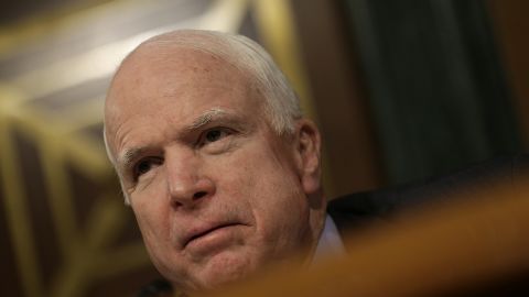 Sen. John McCain says House Speaker John Boehner is wrong to hold up DHS funding over immigration.