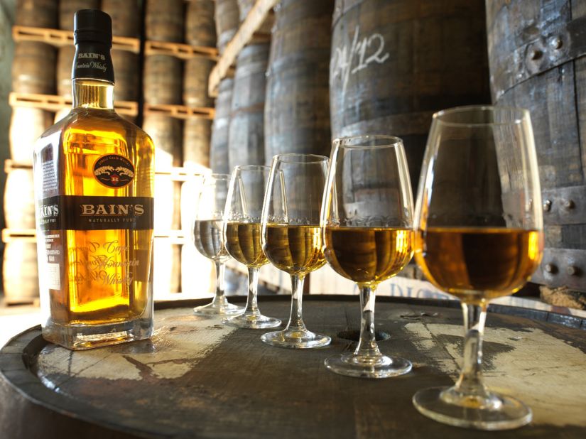 Launched in 2009, Bain's Cape Mountain Whisky was the first single grain whisky to come from South Africa, meaning it is the product of one grain distillery. The drink won the title of World's Best Grain Whisky at the 2013 World Whiskies Awards.