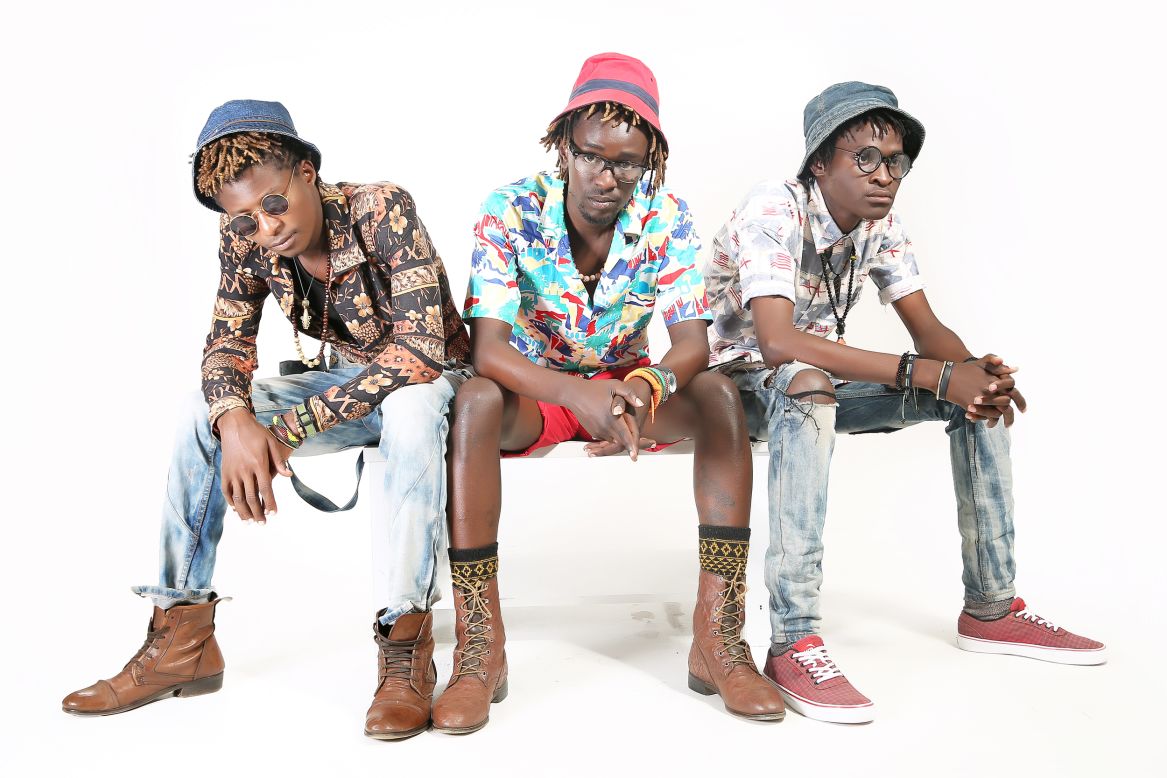 Wachira Gatama, Kenneth Muya- Kenchez and Mordecai Mwini make up H Art the Band. They bring vocal talent, poetry, spoken word, rap drama and dance into their work. 