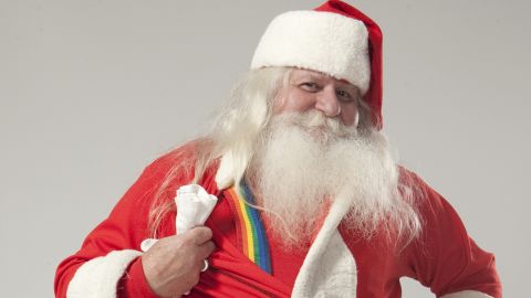 Jim Stevenson is a gay Santa from Texas. He's featured in the new documentary, "I Am Santa Claus."