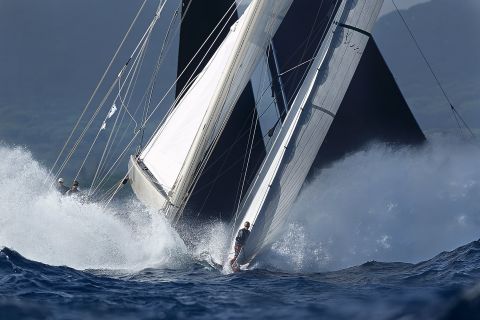 Racing at the Voiles de Saint-Tropez provided Bertrand Duquenne with this stunning image.