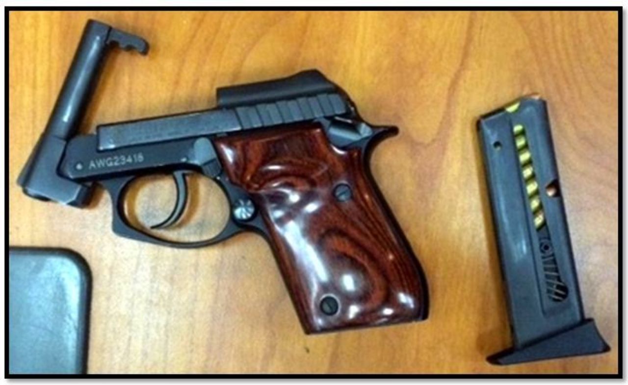 Many travelers claim they forgot that their guns, like this one seized at Hartsfield-Jackson Atlanta International Airport, were in their carry-on luggage. They can still face criminal charges. 
