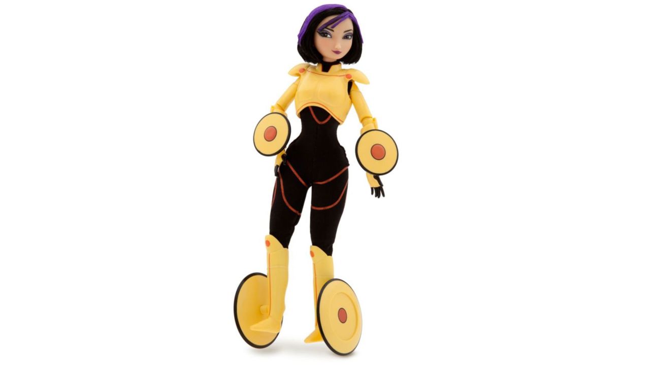 Cecily Kellogg, who hosts a blog at<a href="http://uppercasewoman.com/" target="_blank" target="_blank"> Uppercase Woman</a>, said she just bought the Go Go Tomago doll for her 7-year-old daughter and can't recommend it highly enough. "Before she launches into an adventure, she shouts 'Woman Up!'" said Kellogg. "I like her best for her streak of purple hair and her athletic body shape. She's fierce." ($41.97) 