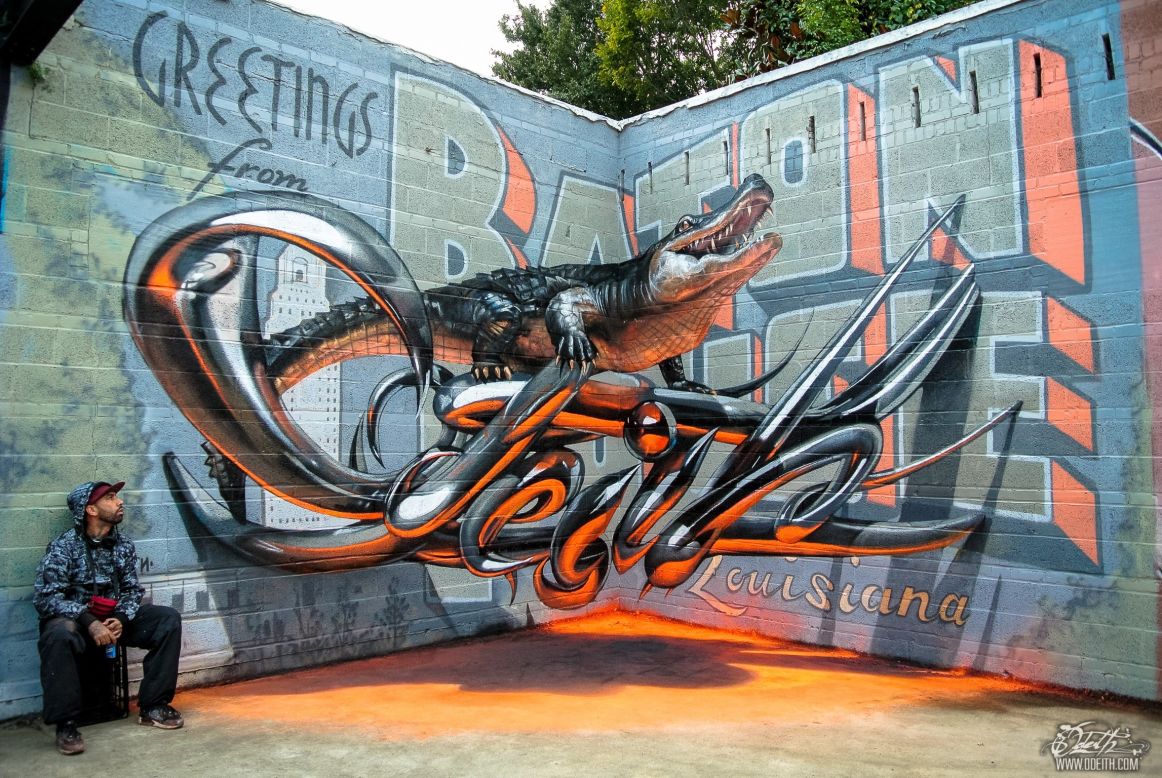 3D street art photos: What's the secret behind these eye-popping