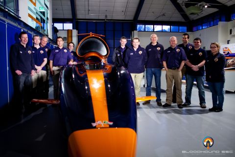 The UK-based team will have worked on the supersonic car for almost 10 years when they make the attempt. The car will cover a mile in 3.6 seconds -- equivalent to 4.5 football pitches laid end to end every second.