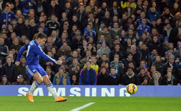 Eden Hazard got the ball rolling as Chelsea cruised to a 3-0 victory over Tottenham at Stamford Bridge.