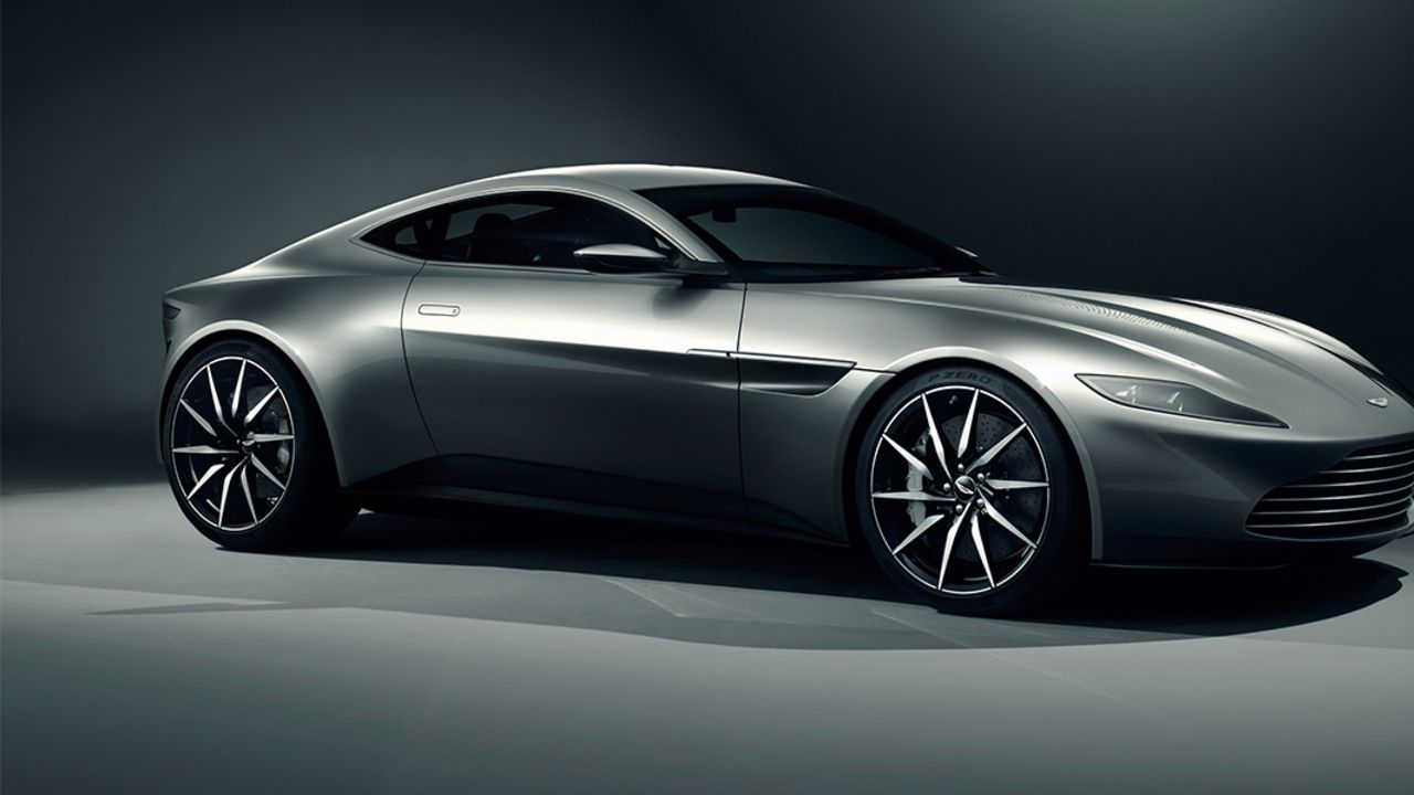 Aston Martin together with EON Productions, the producers of the James Bond film franchise, unveiled Bond's stunning new car, the Aston Martin DB10, on the 007 stage at Pinewood Studios.
