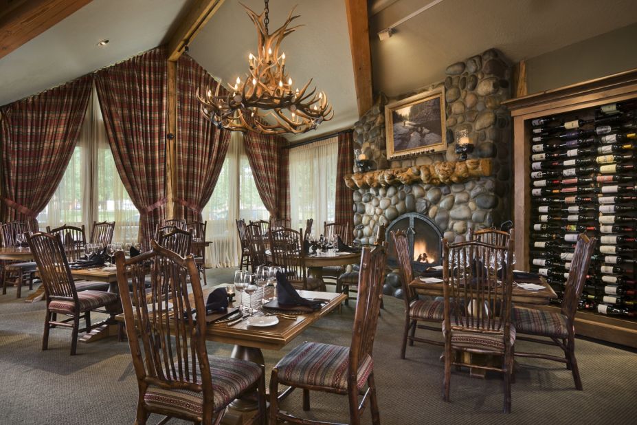 The Wild Sage restaurant at the tropically named Rusty Parrot Lodge boasts Jackson Hole's only AAA Four Diamond award.