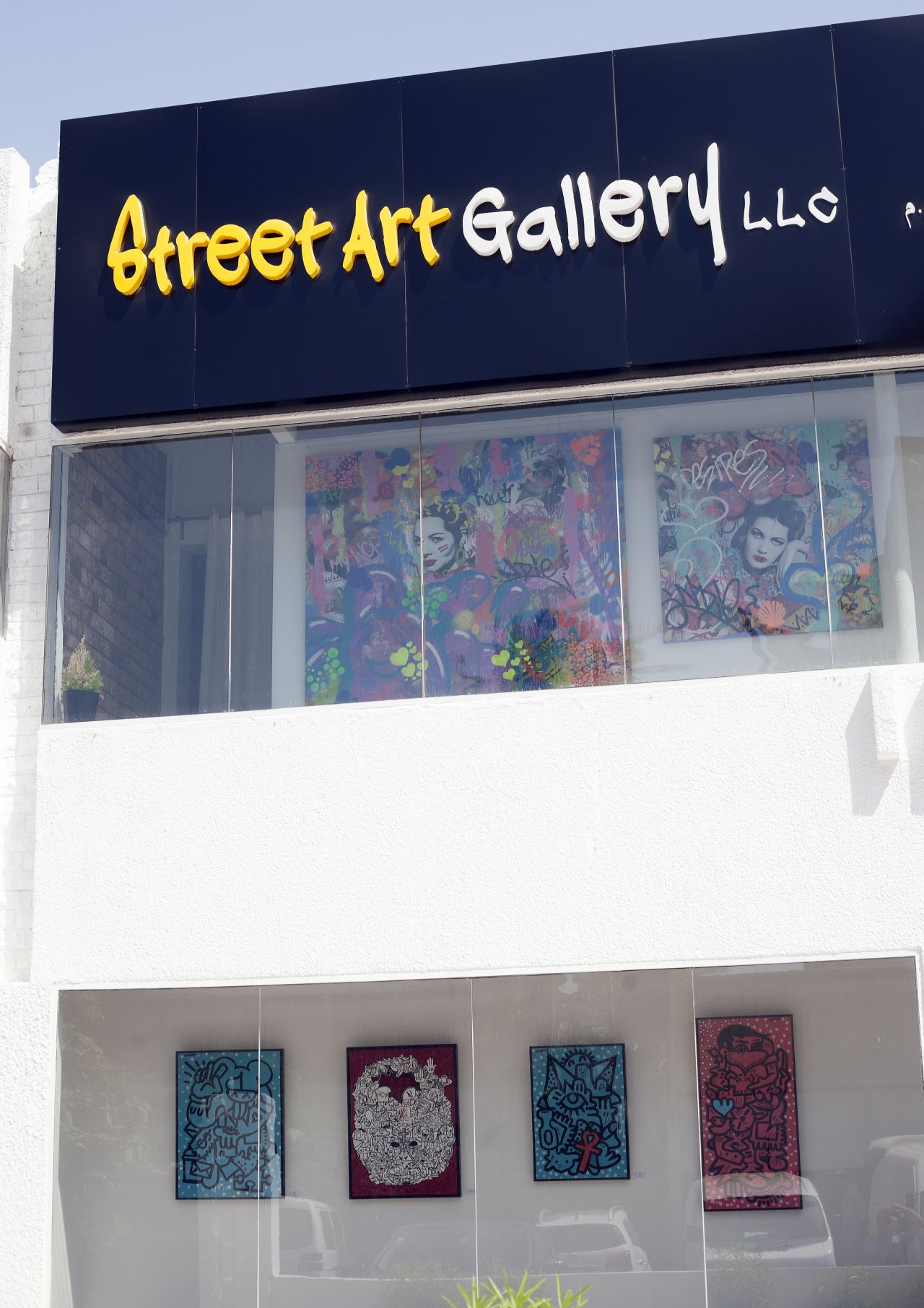Street Art Gallery is plotting a busy 2015. Meanwhile, its own exterior white walls are gradually being replaced as visiting artists make their mark on Dubai's new art hotspot.