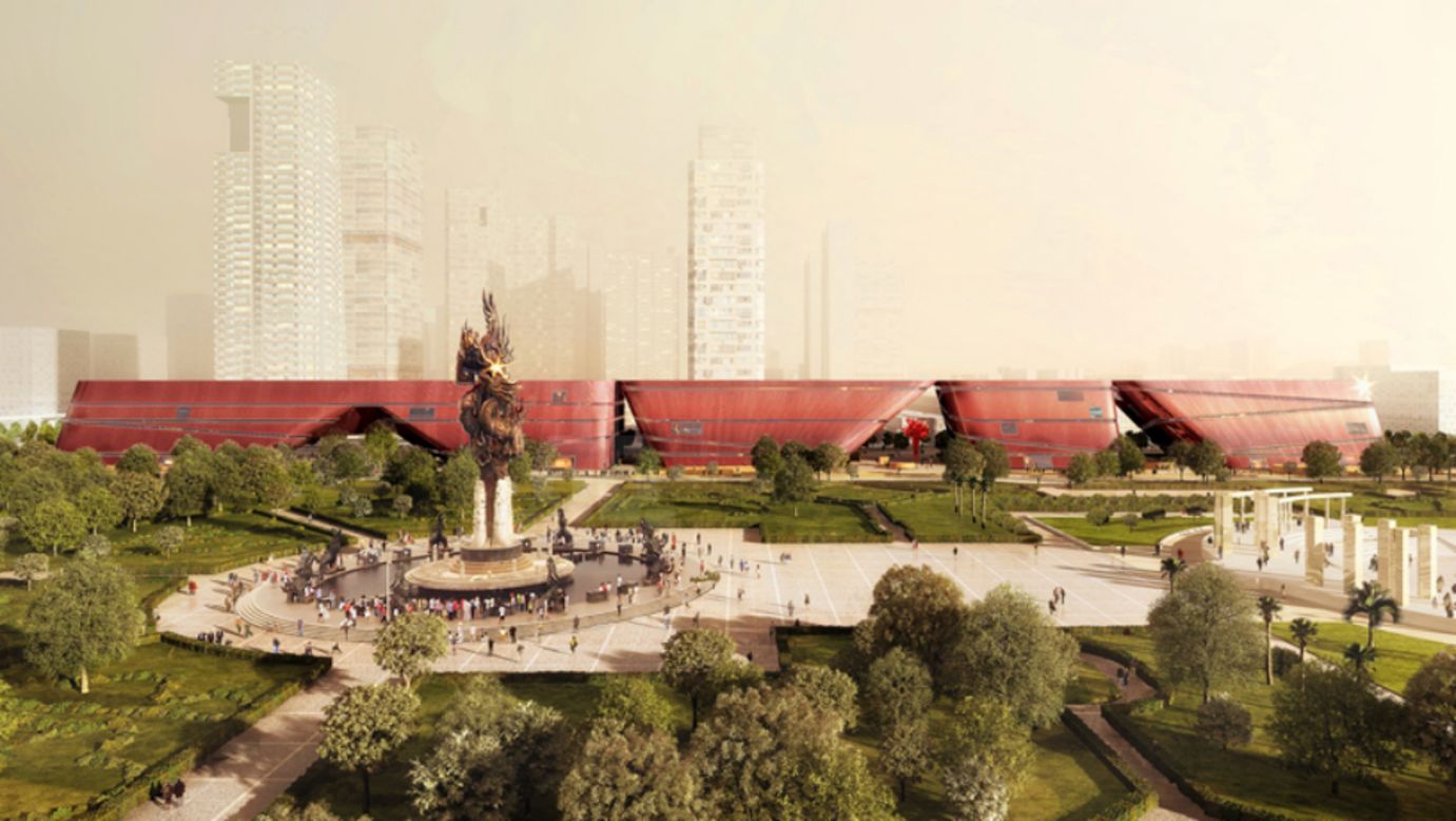A new development that will contain a science museum, an art gallery, a youth center and a mall has recently broken ground in the Chinese city of Shenzhen and is set to be completed in 2017. Dutch architects <a href="http://www.mecanoo.nl/Projects/project/65/Three-Cultural-Centers-One-Book-Mall?t=1" target="_blank" target="_blank">Mecanoo</a> will transform the area with nearly 100,000 square meters of cultural exhibitions within Longcheng Park.