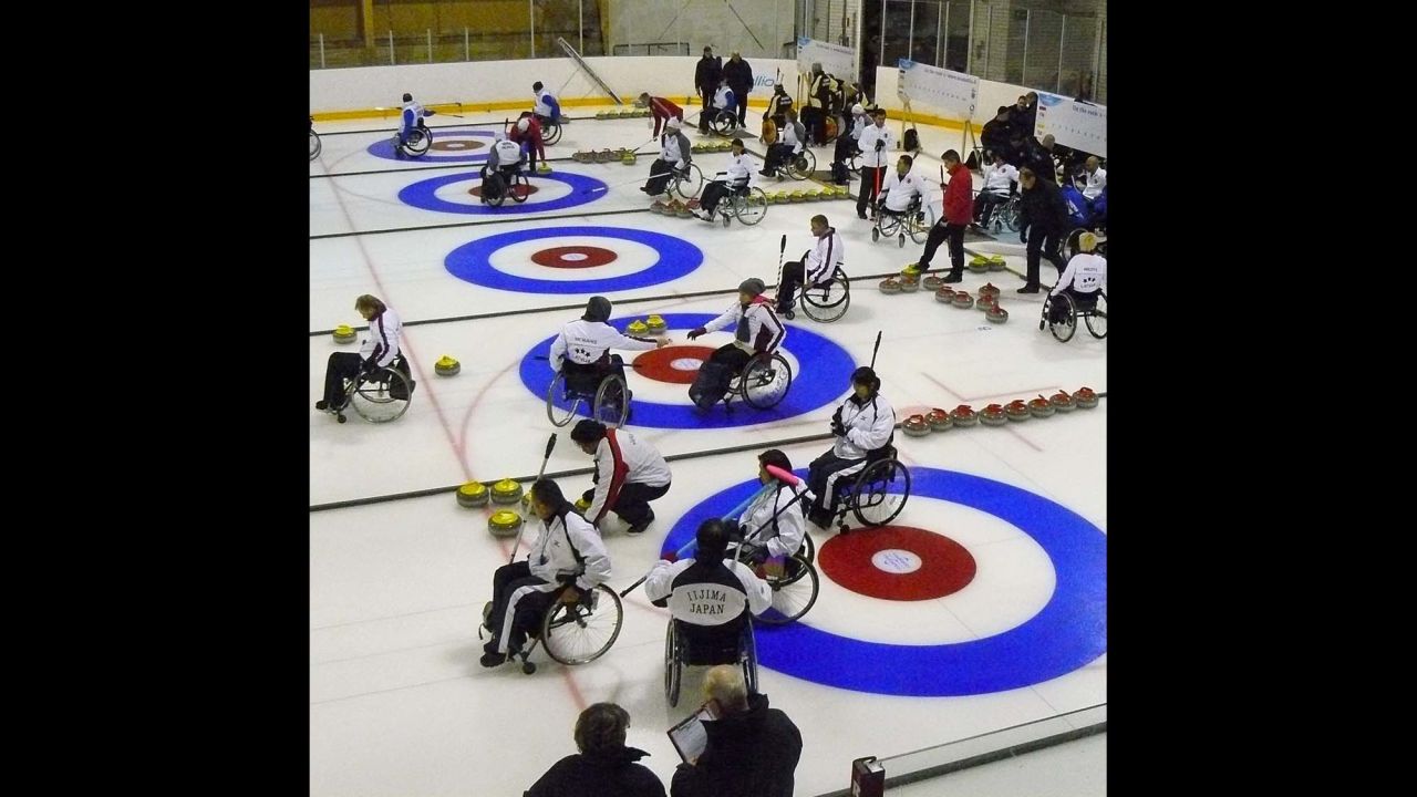 Imagine competing on ice in a wheelchair. At the<a href="http://www.worldcurling.org/world-wheelchair-curling-championship-2015" target="_blank" target="_blank"> World Wheelchair Curling Championship</a> in Finland, that's exactly what happens. 