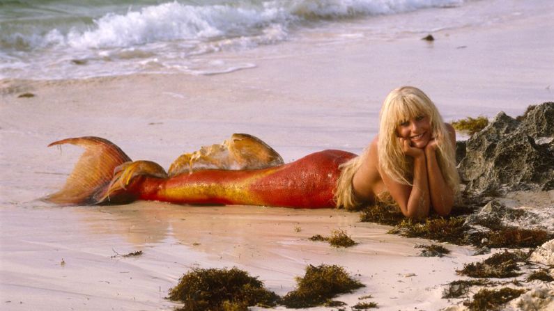 The romantic comedy "Splash" co-starred Daryl Hannah as a mermaid. <a href="index.php?page=&url=http%3A%2F%2Fwww.rogerebert.com%2Freviews%2Fsplash-1984" target="_blank" target="_blank">"It's too bad the relentlessly conventional minds that made this movie couldn't have made the leap from sitcom to comedy."</a>