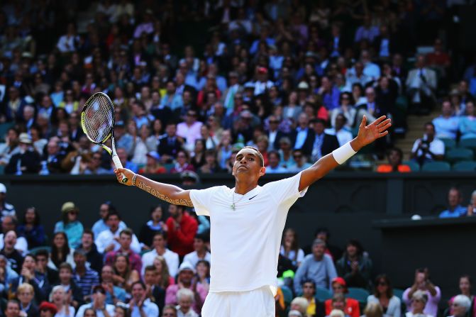 But his recent woes at Wimbledon continued. Nadal was upset again, this time by young Australian Nick Kyrgios.
